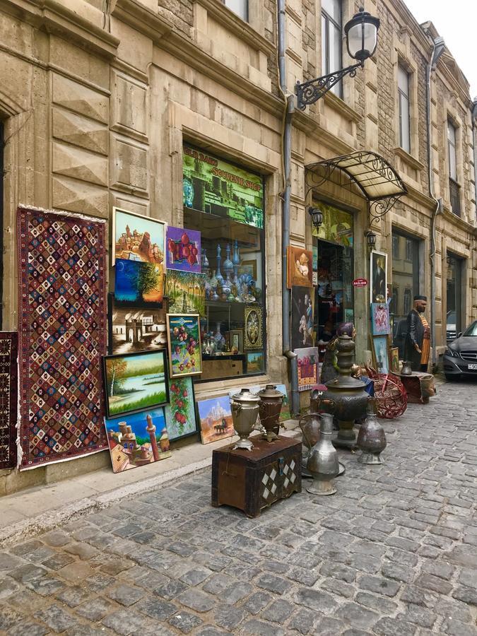 Fountain Square-Balconies In Old Town Baku Exterior foto